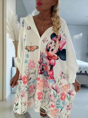 Dámská maxi oversize košile Minnie Girl