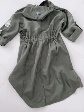 Dámská šusťáková bunda větrovka CHIC béžová