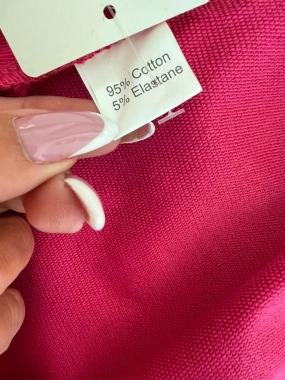 Cardigan mikina na zip Myšák dole šňůrky fuchsiový