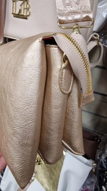 Dámská kabelka crossbody Laura Biaggi zlatá