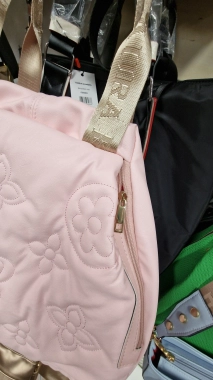 Dámská kabelka růžová Laura Biaggi s uchy