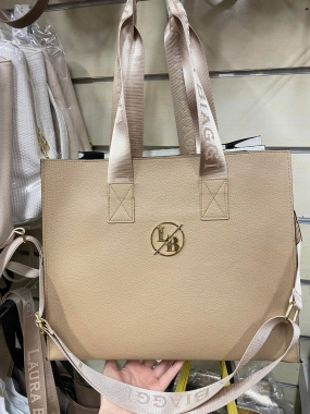 Dámská kabelka Laura Biaggi velká béžová