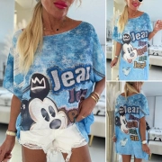 Lehounký oversize svetřík halenka myšák jeans