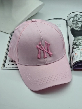 Kšiltovka čepice New York overisze univerzální růžová