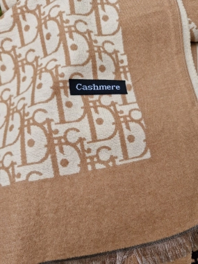 Dámský šál pashmina vzor 100% kašmír camel