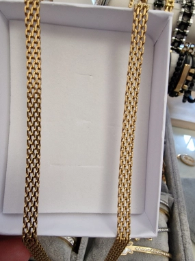 S5/ Souprava set náhrdelník a řetízek na ruku Lambada