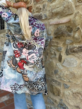 Luxusní sako kabátek myška a myšák na knoflíček