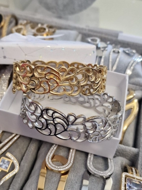 N55 Nádherný dámský náramek chirurgická ocel