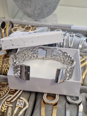 N55 Nádherný dámský náramek chirurgická ocel