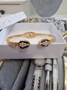 14 Náramek oboustranný had zlatý