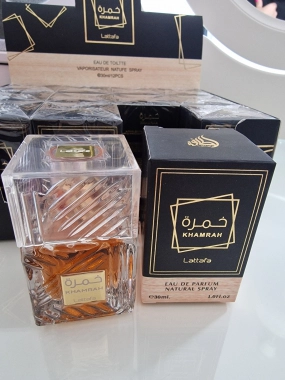 Dubajská parfémovaná voda Khamrah Lattafa unisex