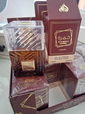 Dubajská parfémovaná voda Khamrah Lattafa Qahwa