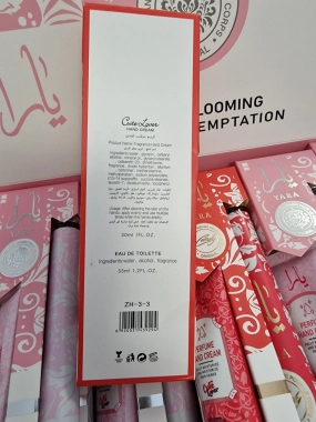 Lattafa Yara parfémovaná voda + hand cream Candy