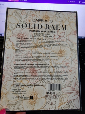 Sada vůni arabských parfemů v tuhé formě 6x 4g