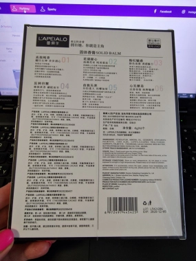 Sada vůni arabských parfemů v tuhé formě 6x 4g