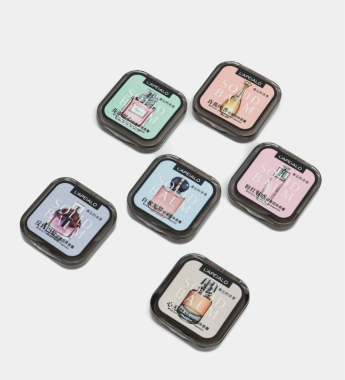 Sada vůni světoznámých parfemů v tuhé formě 6x 4g