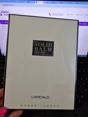 Sada vůni světoznámých parfemů v tuhé formě 6x 4g