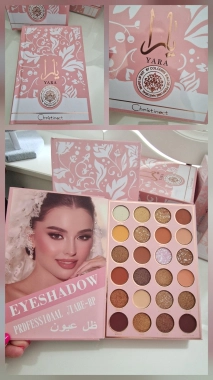 Unikátní paleta Yara - oční stíny, tvářenku, bronzer a rozjasňovač