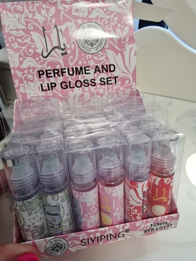 Perfume and Lip Gloss Set Yara