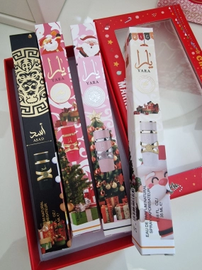 Vánoční limitka dárkové  balení Lattafa Yara  4x 35ml