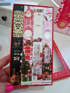 Vánoční limitka dárkové  balení Lattafa Yara  4x 35ml