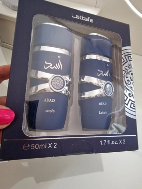 Dubajská Lattafa Asad parfémovaná voda 2x50ml