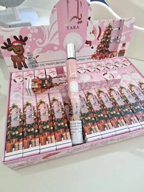 Yara parfémovaná voda dámská růžová vánoční edice 35ml