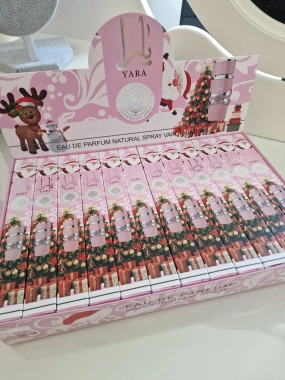 Yara parfémovaná voda dámská růžová vánoční edice 35ml