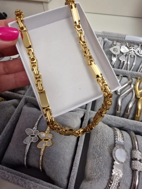 P16 Náhrdelník královská vazba 55cm univerzální