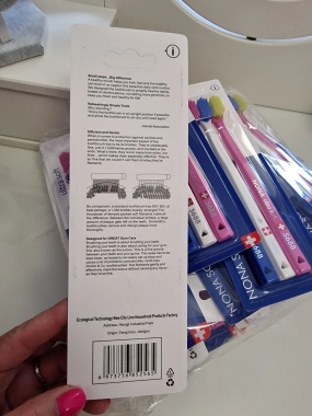 Zubní kartáčky NONA 3pack ultra soft