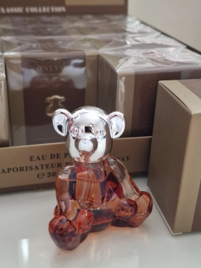 Parfémovaná toaletní voda ve tvaru medvídka inpirováno vůní Moshino 30ml