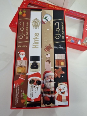 Vánoční dárkové balení inspirováno Lattafa Kirke 4x 35ml