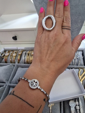 N5 Dámský náramek chirurgická ocel strom života