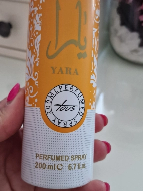 Parfémovaný tělový sprej inspirováno vůní Yara Tous 200ml