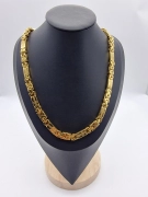 Masivní řetízek náhrdelník se vzorem Kříž