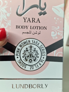 Tělové mléko iinspirováno vůní Lattafa Yara 500ml