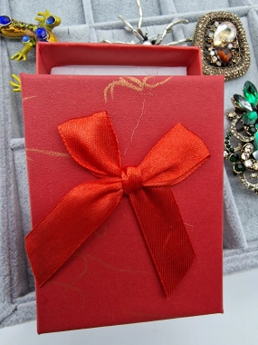 Luxusní brož královna včela velká červená