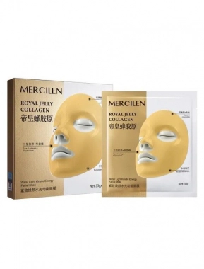 Pleťová maska Mercilen Royal Jelly Collagen 5x35g