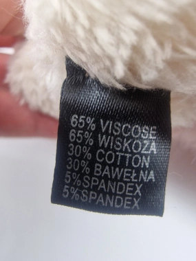 Dámské oversize rukavice UGC bezprstové černé