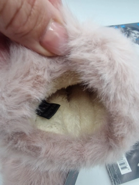 Dámské oversize rukavice UGC bezprstové růžové