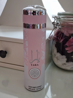 Parfémovaný tělový sprej inspirováno vůní Yara růžová 200ml