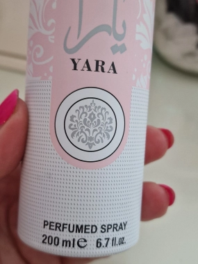 Parfémovaný tělový sprej inspirováno vůní Yara růžová 200ml