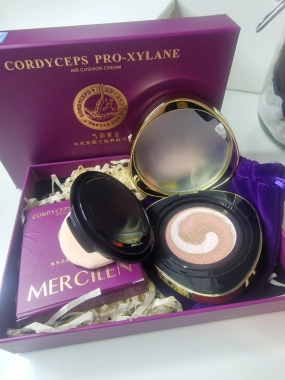 MERCILEN Cordyceps Pro-Xylane Air Cushion Cream make-up 2x15g