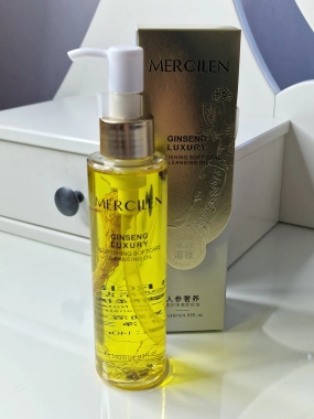Mercilen Olej na odličování s ženšenovým kořenem 140ml