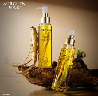 Mercilen Olej na odličování s ženšenovým kořenem 140ml