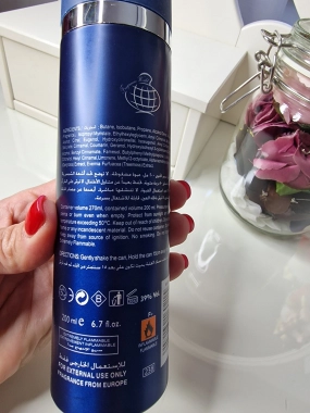 Parfémovaný tělový sprej inspirováno vůní Yara Asad 200ml