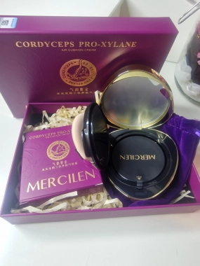MERCILEN Cordyceps Pro-Xylane Air Cushion Cream make-up 2x15g