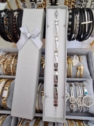 Luxusní dámský náramek na ruku zdobený chirurgická ocel