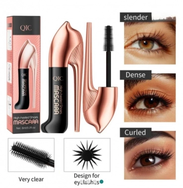 QIC High-heeled Shoes Mascara Black řasenka voděodolná 6ml