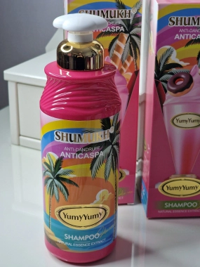 Šampon na vlasy Shumukh Yumy Yumy pink 520g